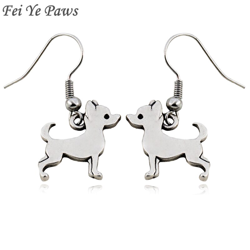 Fei Ye Paws м Ƽ Silve Chihuahua Dog Charms ..